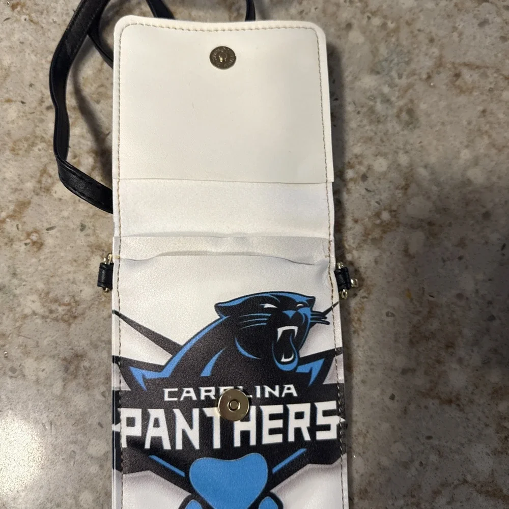 Carolina Panthers ID Wallet Cell Phone Case And‎ Key Lanyard